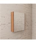 Spiegelkast BWS Riga 60 cm, 1 Deur Walnoot