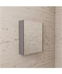 Spiegelkast BWS Riga 60 cm, 1 Deur Leigrijs