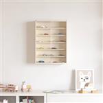 vidaXL Houten verzameldisplaycase Bruin 40 x 8.5 x 54 cm Multiplex