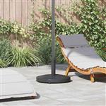 vidaXL Buiten Parasolvoet Donkergrijs 48 x 48 x 32 cm Staal, Beton