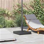 vidaXL Buiten Parasolvoet Donkergrijs 45 x 45 x 31.5 cm Staal, Beton