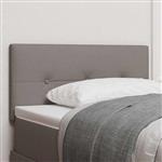 vidaXL Hoofdbord met hoofdeinde Taupe 90 cm Nep Leer