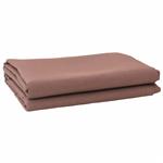 vidaXL Vervangingsdoek voor zonnescherm Bruin 10 x 1.6 m Stof