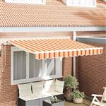 vidaXL Vervangingsdoek voor zonnescherm Multikleur 350 x 200 cm Canvas