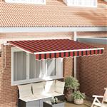 vidaXL Vervangingsdoek voor zonnescherm Multikleur 350 x 200 cm Canvas