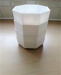 4 Vintage Witte Arcopal Kommen en 3 Schalen 
