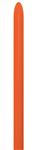 Oranje Modellleerballonnen 2,54Cm Dik 1,52m 50st