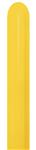 Gele Modellleerballonnen 7,6Cm Dik 1,52m 50st
