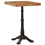 vidaXL Bistrotafel Bruin 50 x 50 x 76 cm Massief Gerecycled Hout