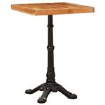 vidaXL Bistrotafel Bruin 50 x 50 x 76 cm Massief acaciahout