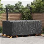 vidaXL Hoes voor tuinmeubelen Zwart 240 x 140 x 90 cm 600D