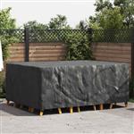 vidaXL Hoes voor tuinmeubelen Zwart 220 x 190 x 85 cm 210D