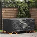 vidaXL Hoes voor tuinmeubelen Zwart 170 x 100 x 70 cm 210D