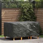 vidaXL Hoes voor tuinmeubelen Zwart 160 x 100 x 70 cm 210D