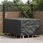 vidaXL Hoes voor tuinmeubelen Zwart 143 x 225 x 90 cm 420D