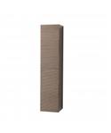 Kolomkast BWS Lydia 2 Deuren Greeploos Soft Close 35x160x35 cm Donker Walnoten