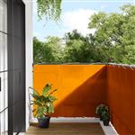 vidaXL Balkonscherm Oranje 120x800 cm 100% Polyester Oxford