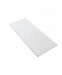 Topblad T.B.V Wastafelonderkast BWS Wanda Zonder Afvoergat 120x1,2x52,5 cm Mat Wit