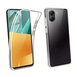 360° Hoesje voor Xiaomi Poco X7 Pro - Transparant TPU Full Body Silicone Case + PET Screenprotector