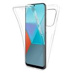360° Hoesje voor Xiaomi Poco X6 Pro - Transparant TPU Full Body Silicone Case + PET Screenprotector