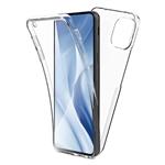 360° Hoesje voor Xiaomi Poco X5 Pro - Transparant TPU Full Body Silicone Case + PET Screenprotector