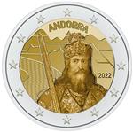 Andorra 2 Euro 2022 'Karel de Grote' UNC