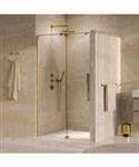BRAUER Stellar nisdeur 2-delig draaiend helder glas 120x200 omkeerbaar incl. glascoating PVD goud ge