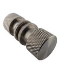 BRAUER Handgreep enkelpunts model B Carving tbv glazen deuren PVD RVS-kleurig geborsteld