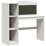 vidaXL Schoolbord bureau Wit 120 x 45 x 118.5 cm Bewerkt hout