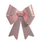 Rood Witte Strik Gestreept Groot 66cm