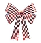 Rood Witte Strik Gestreept Reuze 86cm