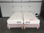 (30) Boxspringbed met de matrassen set 2x90 cm