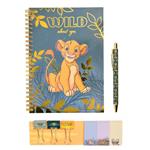 Lion King schrijfset / geschenkset (8-delig)
