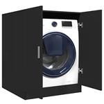 vidaXL Wasmachinekast 71x71,5x91,5 cm zwart