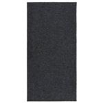 vidaXL Droogloopmat 100x200 cm antracietkleurig