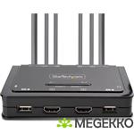 StarTech.com C2-DH46-UA2-CBL-KVM KVM-switch Zwart