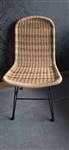 4 rotan stoelen