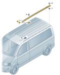 VW C-Rail rechts VW Transporter T5 L1