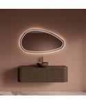 Spiegel Gliss Design Sirius met Indirecte LED Verlichting en Verwarming 160x90 cm