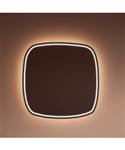 Spiegel Gliss Design Axis Met LED Verlichting en Verwarming 60x60 cm