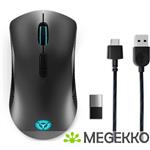 Lenovo Legion M600 Wireless Gaming muis Ambidextrous RF Wireless+Bluetooth+USB Type-A Optisch 16000
