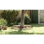 vidaXL Tuinrand 10 pcs Grijs 20 x 100 cm Staal