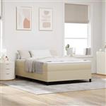 vidaXL Bedframe Grijs groen 160 x 200 cm Katoenen stof