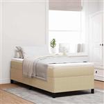 vidaXL Bedframe Grijs groen 80 x 200 cm Katoenen stof