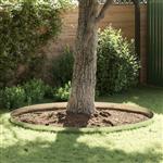 vidaXL Tuinrand 10 pcs Grijs 14 x 100 cm Staal