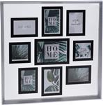 Vierkante fotolijst Alu Glass voor 9 foto’s  
