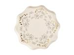 Bloemen Borden 20cm 6st