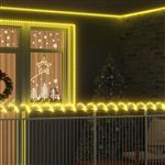 vidaXL Touwenlicht met 480 LED Warmwit 20 m PVC