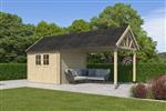 NIEUW Tuinhuis met overkapping 3601EXT