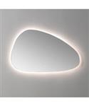 Spiegel Sanilux Organisch 100cm Met LED Verlichting Incl. spiegelverwarming